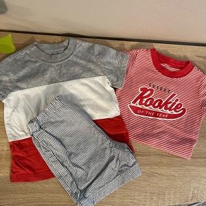 3 Piece Rookie of The Year Onesie Set - Carters - 18 months